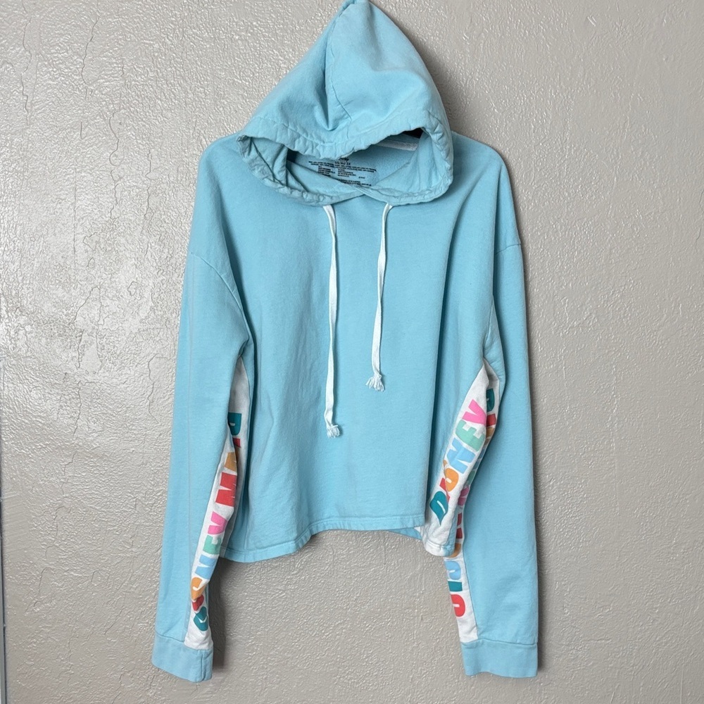 Disney Magic Women’s Hoodie Blue Plus Size 2X Lightweight